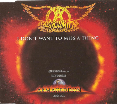 Aerosmith - I Don't Want To Miss A Thing 3 Track CD Single