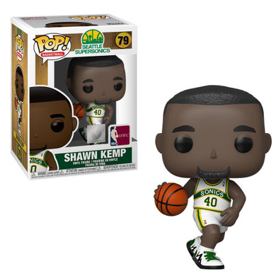 NBA Legends - Shawn Kemp (Sonics Home Jersey) Collectable Pop! Vinyl #79