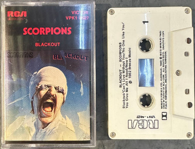 Scorpions – Blackout Cassette (Used)