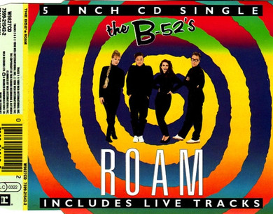 B-52's - Roam 3 Track CD Single