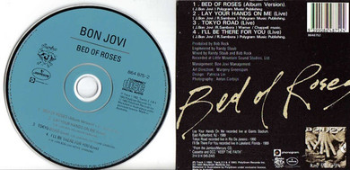 Bon Jovi - Bed Of Roses 4 Track CD Single