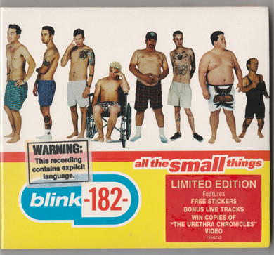 Blink-182 - All The Small Things (Limited Edition) 5 Track CD Single
