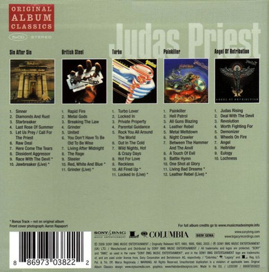 Judas Priest - Original Album Classics 5CD Box Set