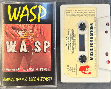 W.A.S.P. – Animal (F**k Like A Beast) Cassette (Used)