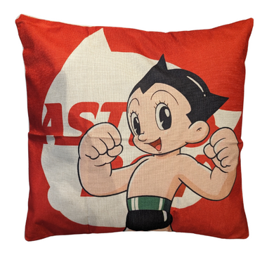 Astro Boy - Red Character Canvas Style Cushion