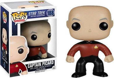 Star Trek The Next Generation - Jean-Luc Picard Collectable Pop! Vinyl #188