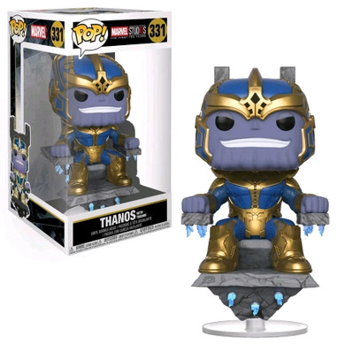 Marvel Studios 10th Anniversary - Thanos With Throne 6 Inch Collectable Pop! Vinyl (Used) #331