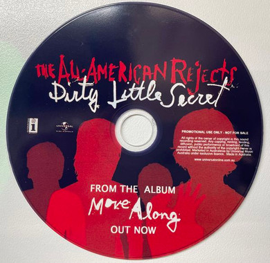 All-American Rejects - Dirty Little Secret Promo CD