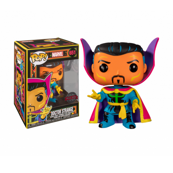 Marvel Comics - Doctor Strange Blacklight US Exclusive Pop! Vinyl #651