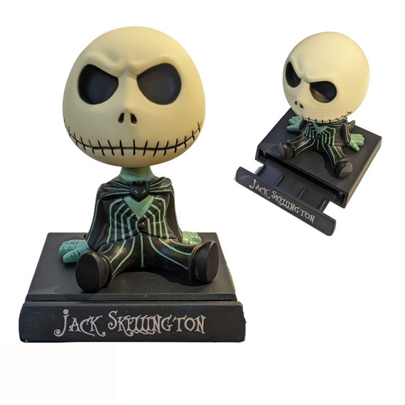 Nightmare Before Christmas - Jack Skellington Seated Bobble Head 12cm Figure