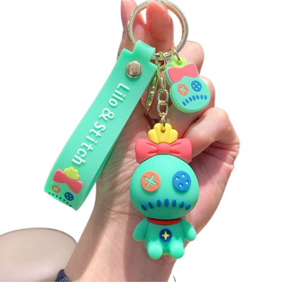 Lilo & Stitch - Assorted Characters 3D Rubber Keyring