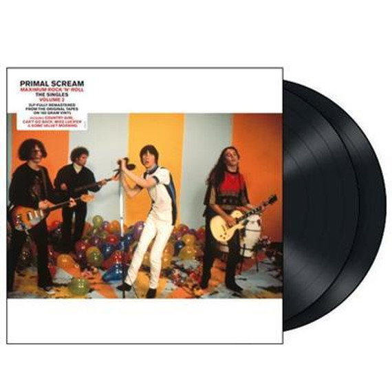 Primal Scream - Maximum Rock 'N' Roll Singles Remastered Vol 2 2LP Vinyl