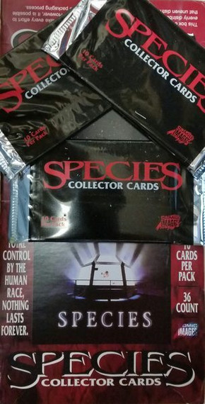 Species - 1995 Sealed Packs Trading Cards