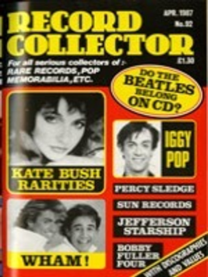 Record Collector UK - Issue No 92 April 1987 Magazine