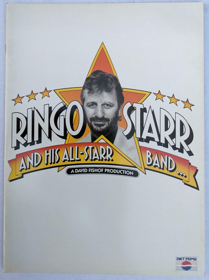 Ringo Starr - And His All Star Band 1989 Original Concert Tour Program