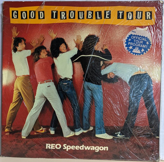 REO Speedwagon - 1982 Good Trouble Original Concert Tour Program