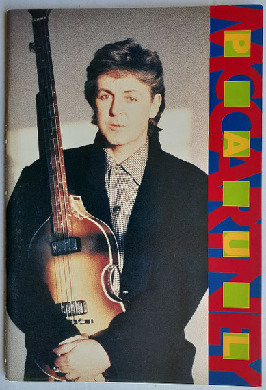 Paul McCartney - McCartney Japan Tour 1989 (Small Format) Original Concert Program