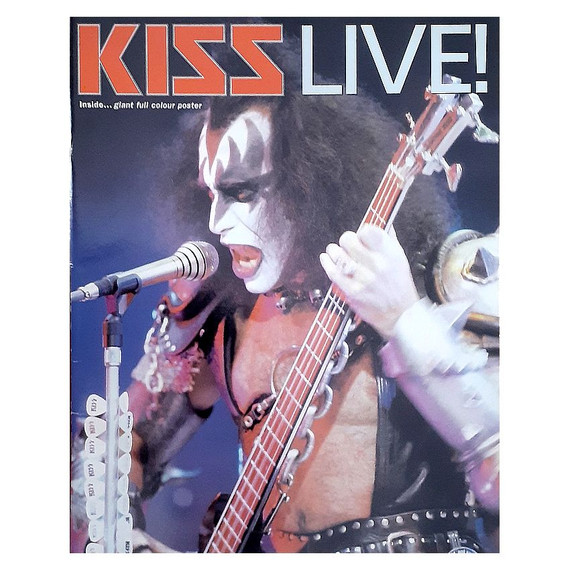 Kiss - Live 1996 Book