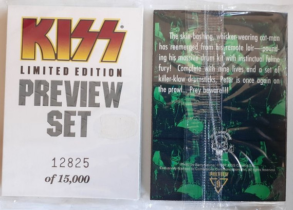 Kiss - 1997 Set Of 9 Preview Cards Trading Cards