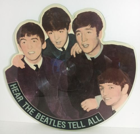 Beatles - Hear The Beatles Tell All Shaped Interview Picture Disc Vinyl (Secondhand)