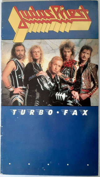 Judas Priest - Turbo Fax Advertising Brochure