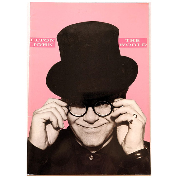 Elton John - The World 1989/90 Original Concert Tour Program