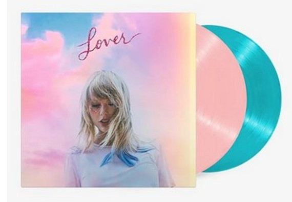 Taylor Swift - Lover 2LP Pink/Blue Coloured Vinyl