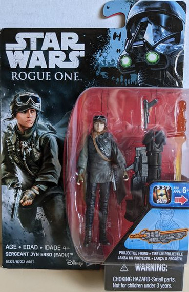 Star Wars: Rogue One - Sergeant Jyn Erso (Eadu)  3.75 Inch Collectable Figure