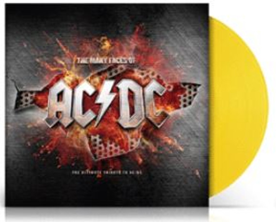 AC/DC - Many Faces Of AC/DC 2LP Transparent Yellow Vinyl