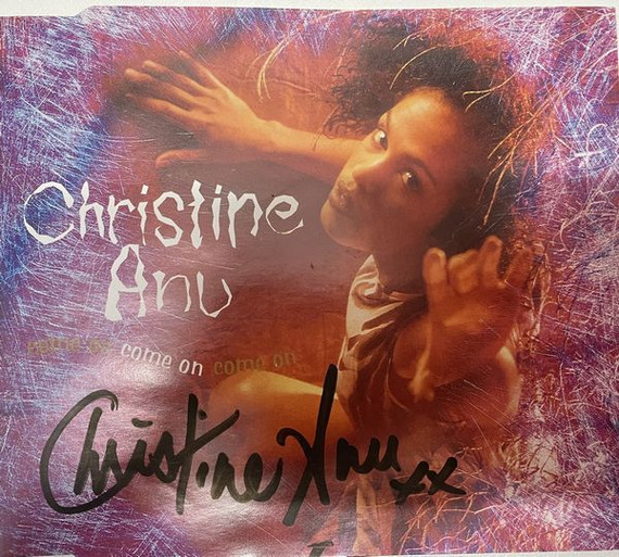 Christine Anu - Come On Autographed 3 Track CD Single
