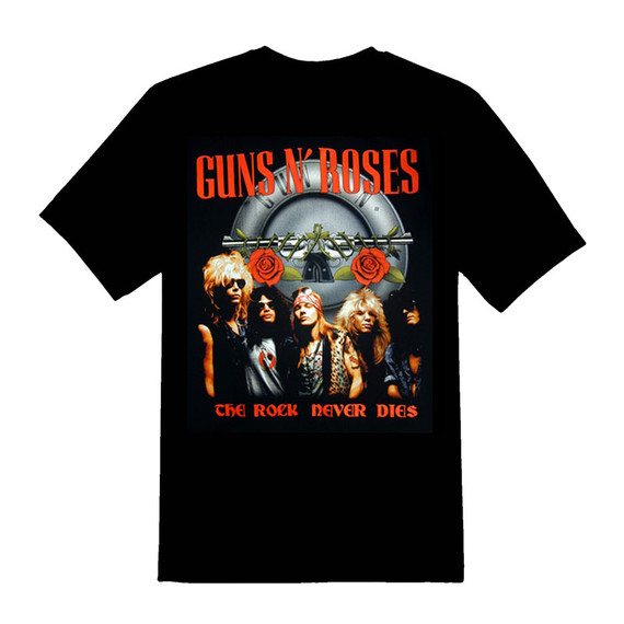 Guns 'N' Roses - Rock Never Dies Unisex T-Shirt