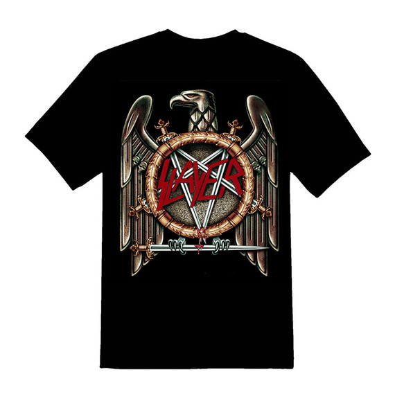 Slayer - Eagle Crest 'Colour' Unisex T-Shirt