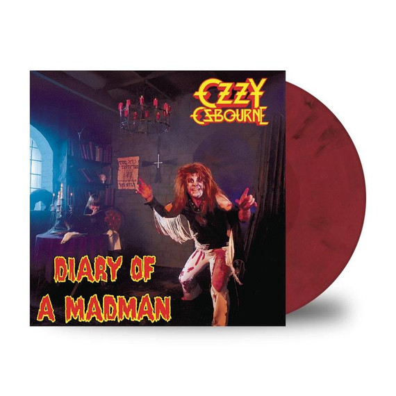 Ozzy Osbourne - Diary Of A Madman 40th Anniversary Red Coloured Vinyl