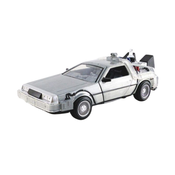 Back to the Future Part II - Delorean 1:24 Scale Die Cast Hollywood Ride