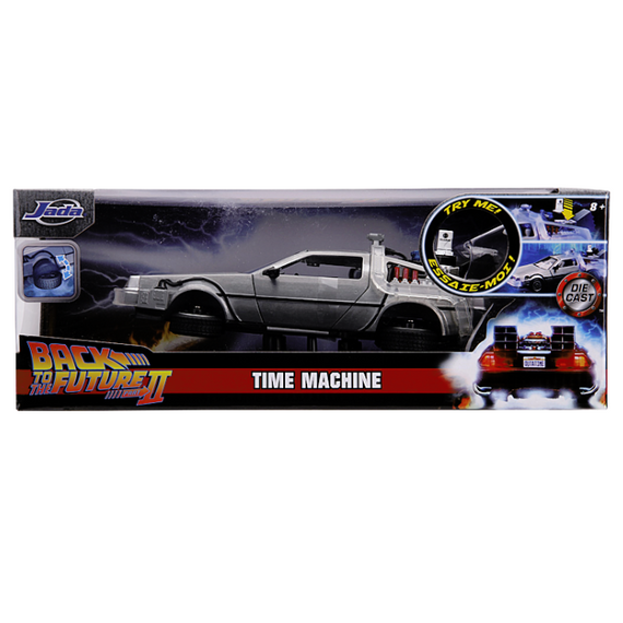 Back to the Future Part II - Delorean 1:24 Scale Die Cast Hollywood Ride