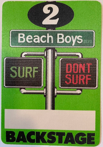 Beach Boys - Backstage Pass TRAFFIC LIGHTS GREEN