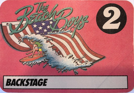 Beach Boys - Backstage Pass SURFER PINK