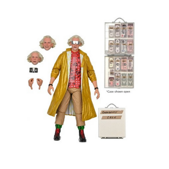 Back To the Future 2 - Doc Emmet Brown Sunglasses Ultimate 7 Inch Figure