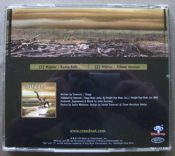 Creed  – Higher Promo CD-R CD
