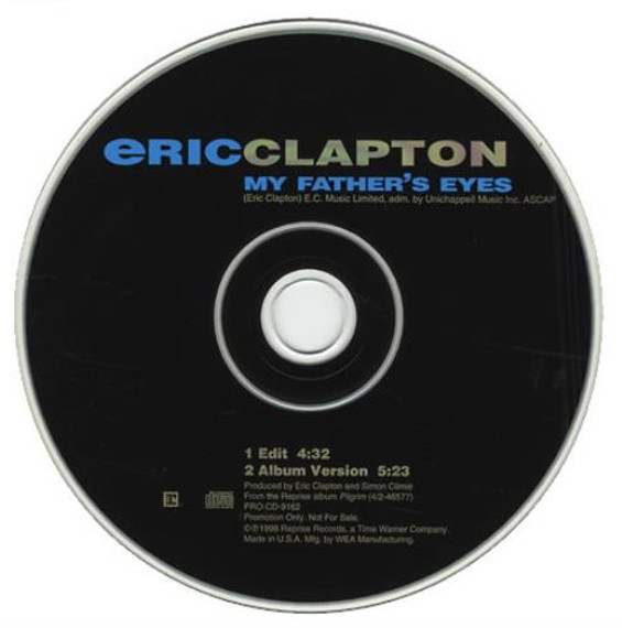 Eric Clapton - My Father's Eyes - Promo CD Single