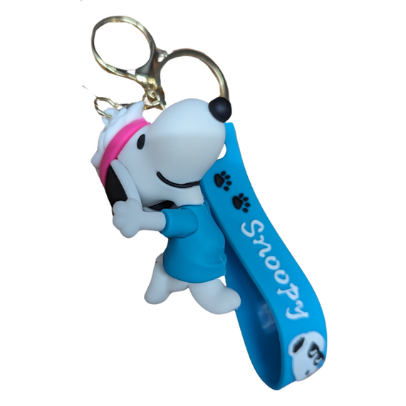 Peanuts - Assorted Characters 3D Rubber Keyring
