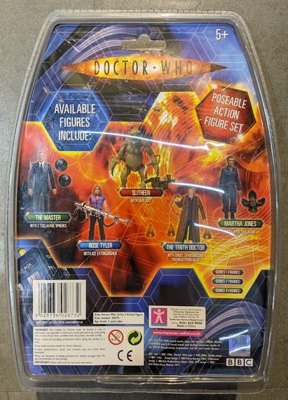 Doctor Who - Tenth Doctor David Tennant Series 2 with Ghost Transmission Triangulation Gear Collectable Figure