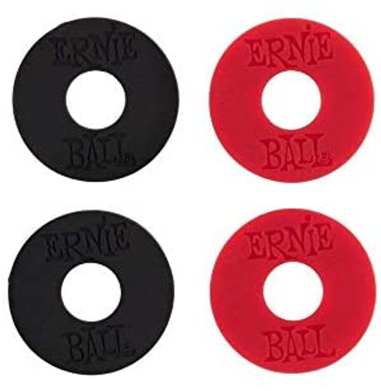 Ernie Ball - Guitar Strap Blocks (Red & Black)