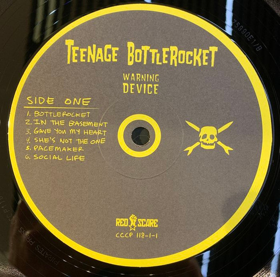 Teenage Bottlerocket - Warning Device Vinyl (Secondhand)