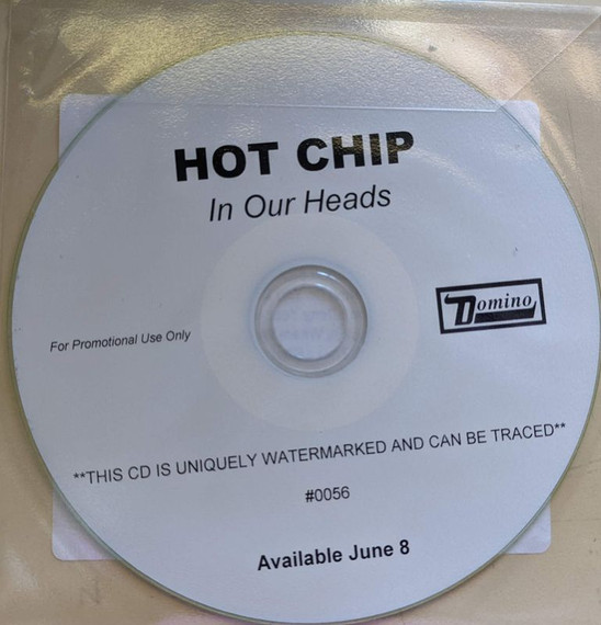 Hot Chip - In Our Heads Promo CD CDR
