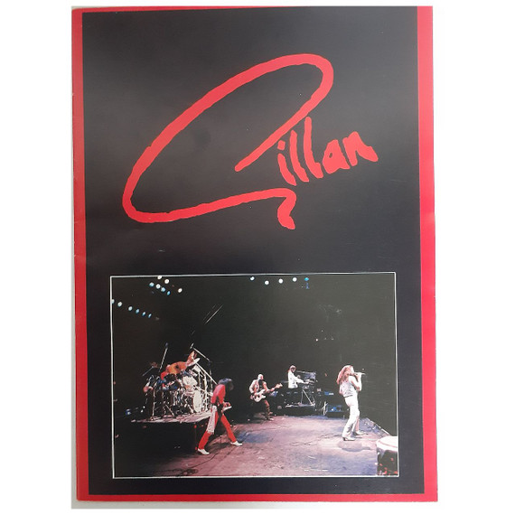 Gillan - Double Trouble Tour 1981 Concert Program