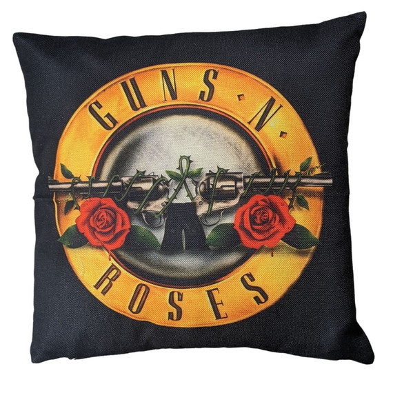 Guns N' Roses - Guns Logo Canvas Style 45x45cm Cushion