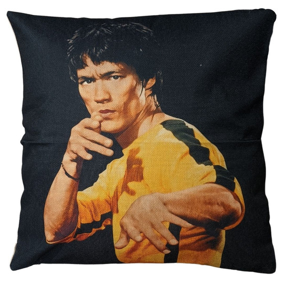 Bruce Lee - Canvas Style 45x45cm Cushion