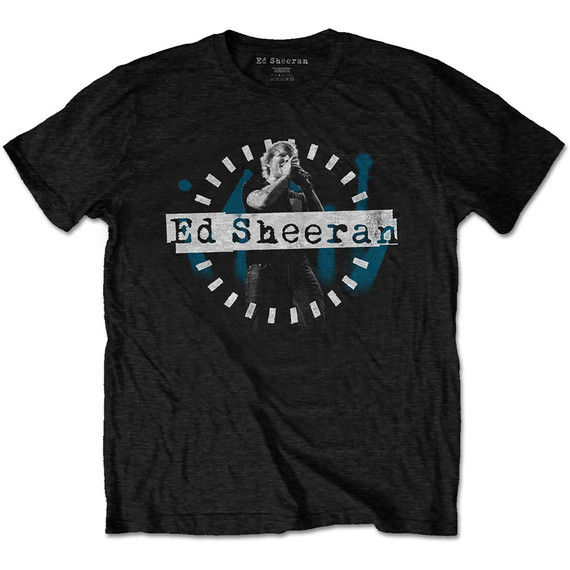 Ed Sheeran - Dashed Stage Photo Unisex T-Shirt