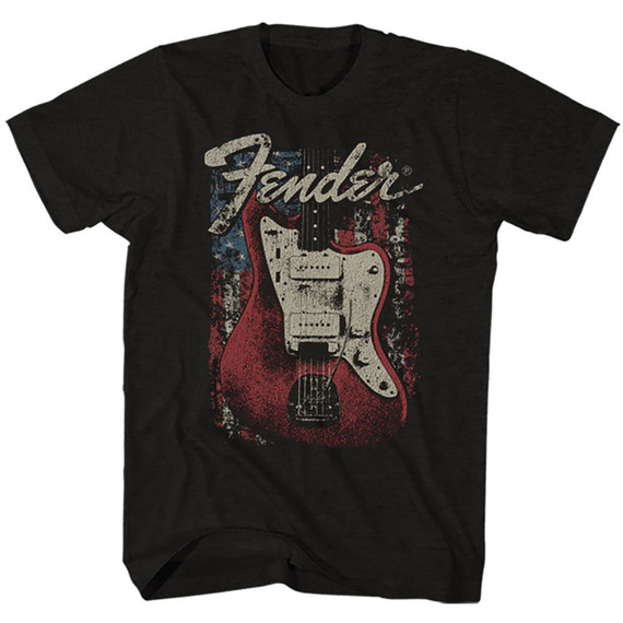 Fender - Distressed Guitar Unisex T-Shirt